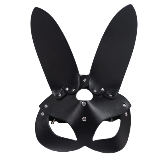 BDSM Face Mask - Black Bunny